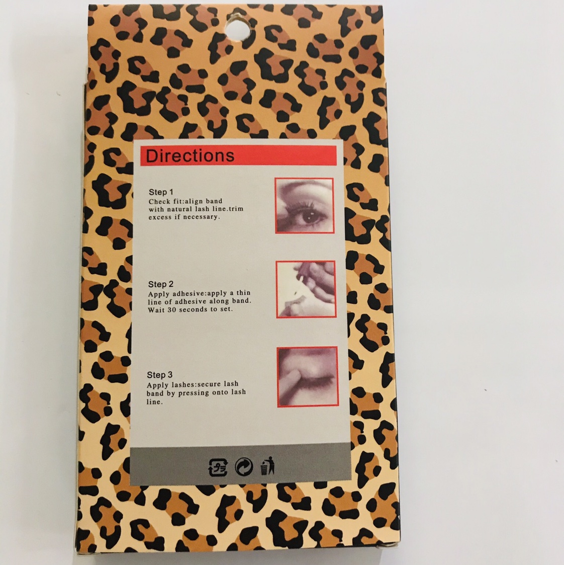 5D Eyelashes (6 Pairs) details Picture