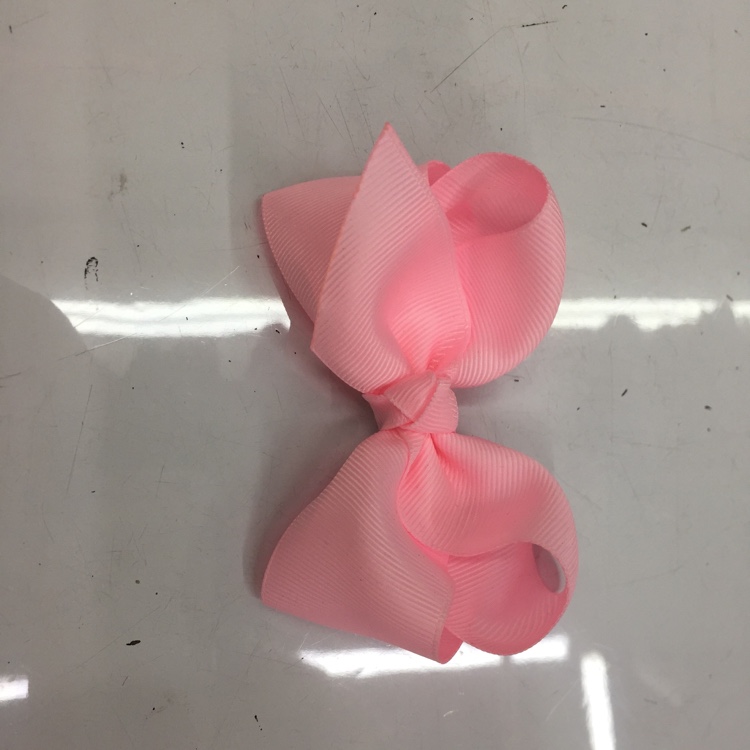 European And American Popular Hair Clip 4Cm Bubble Ribbed With Warped Flower Hair Clip Children's Hair Clip Lbv535