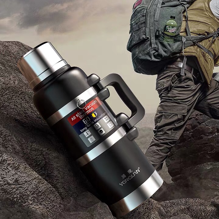 全钢旅行壶产品图