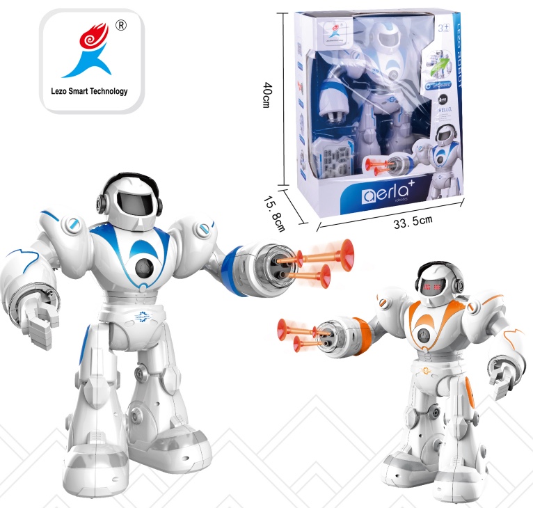 电动的遥控的打弹机器人特工炫酷的功能性机器人图