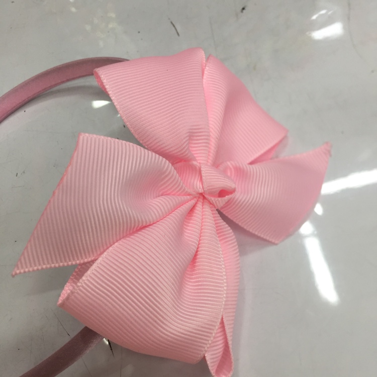 Children's Headband Fishtail Headband Bangs Hair Buckle Monochrome Bow Tie Head Buckle Lbv493 Specification drawing