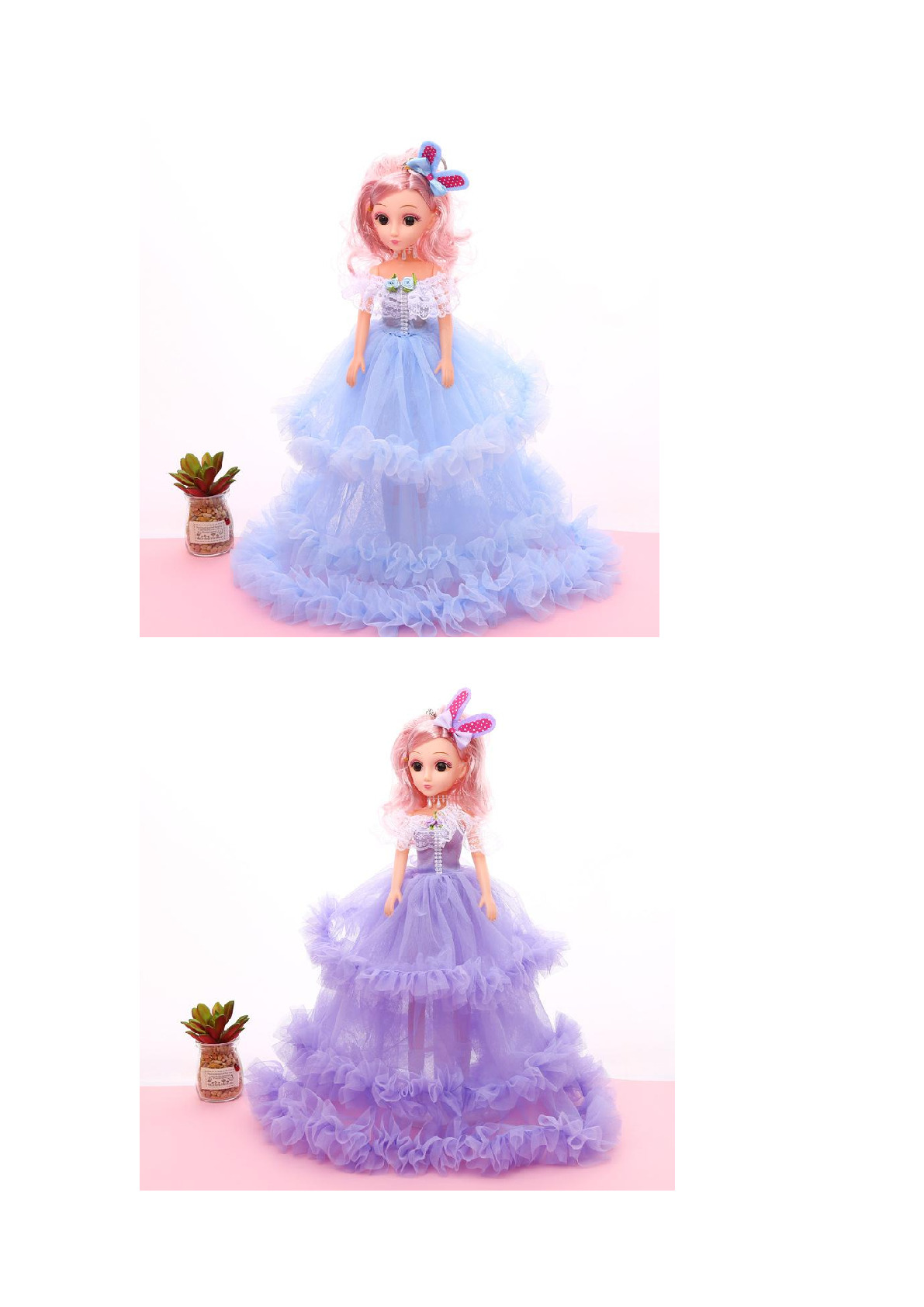 Factory direct sales of wedding dresses, Barbie dolls, street stall supplies, doll pendants, girls and children's house gifts detail image 2