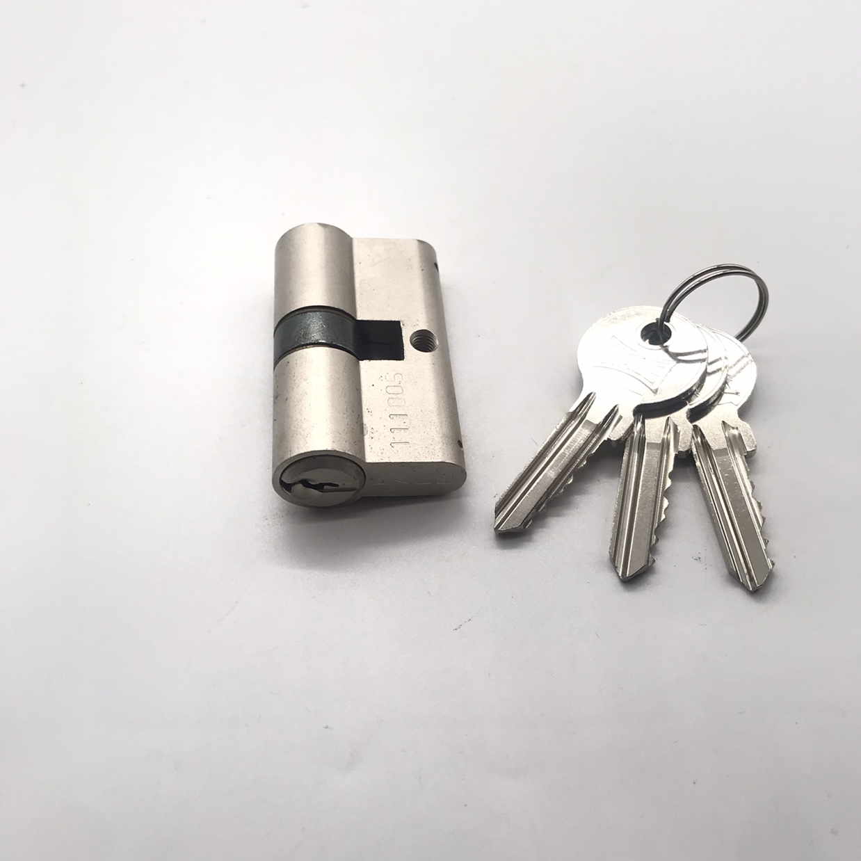 Shuzan high-quality all-copper A-level shackle lock core interior door anti-theft pure copper lock core computer desk wiring box special wholesale Specification image
