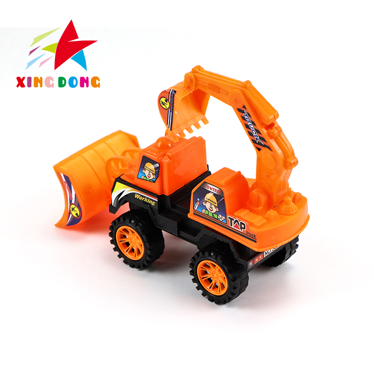 High-quality single OPP packaging for children's toy inertial engineering vehicles detail image 3