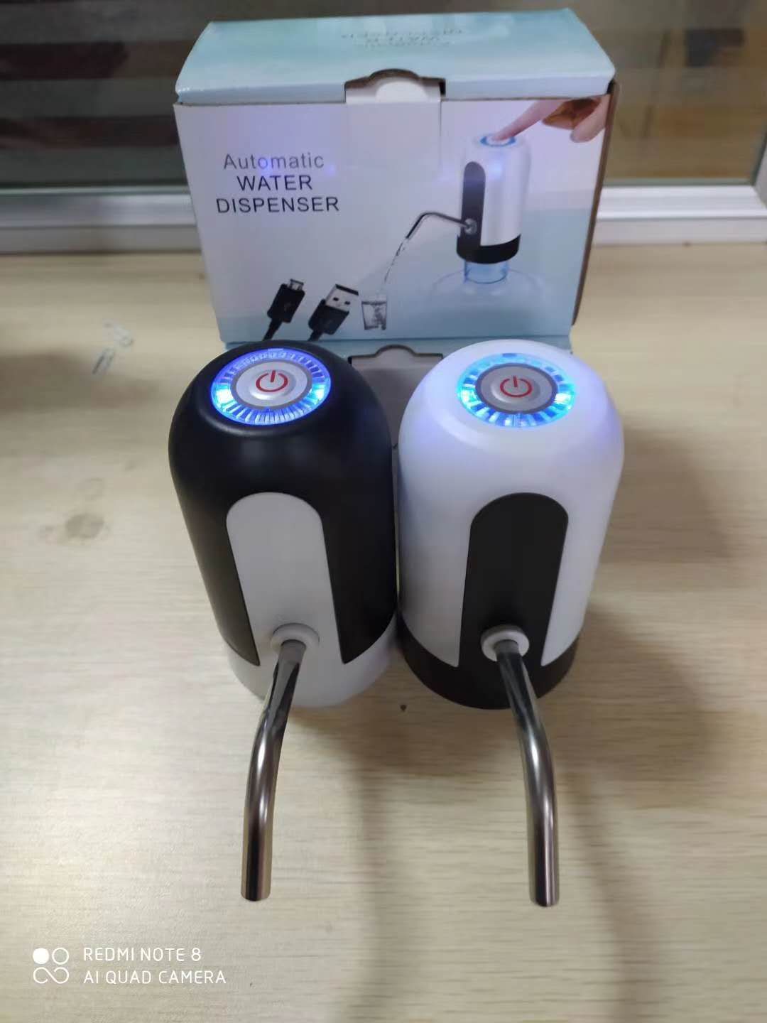 Power switch with electric pump with blue light thumbnail