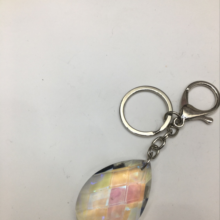 水晶网络玻璃吊坠钥匙扣产品图