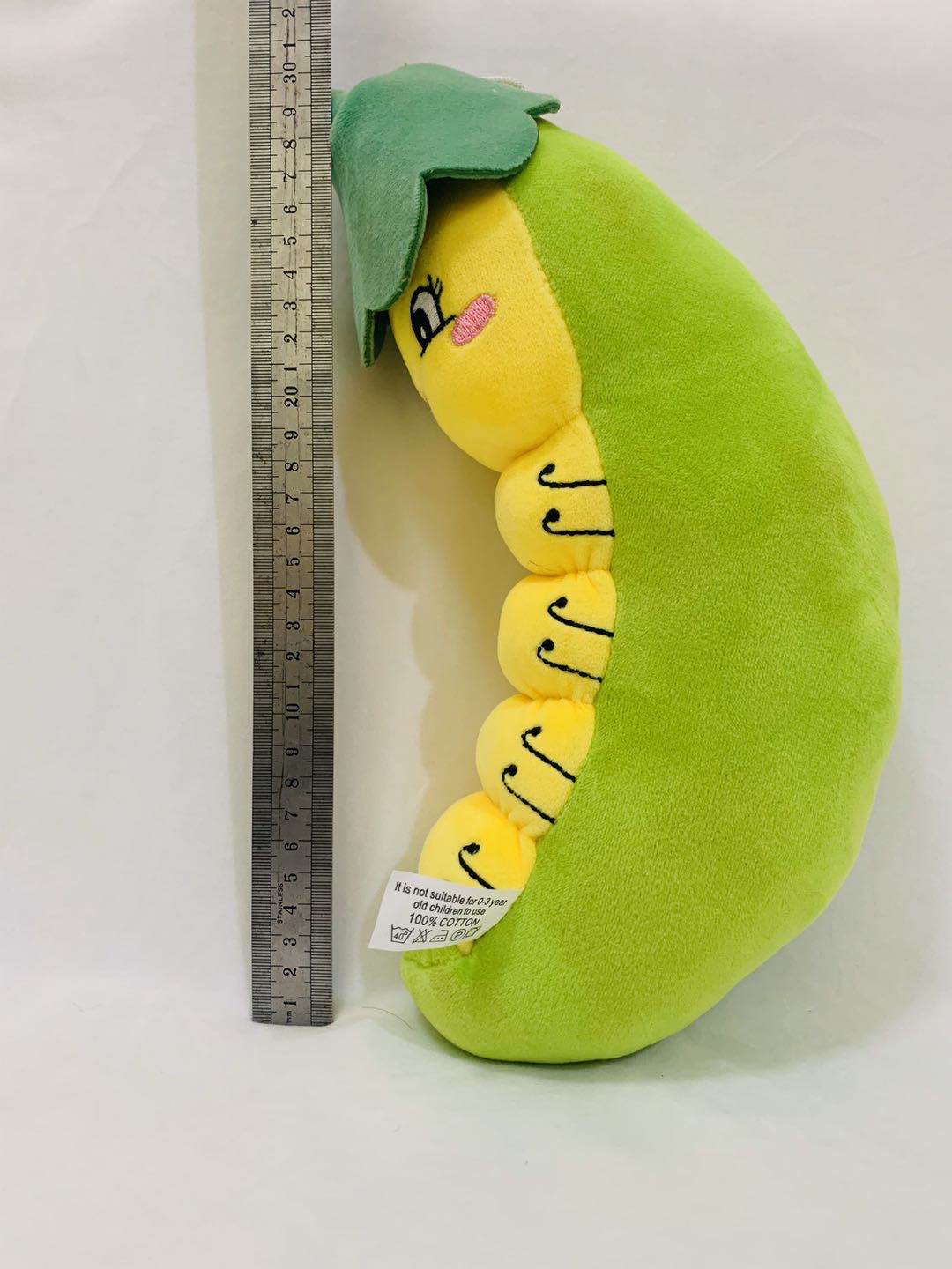 Wholesale of high-quality soft lotus leaf bug plush toys and plush figurines Specification image