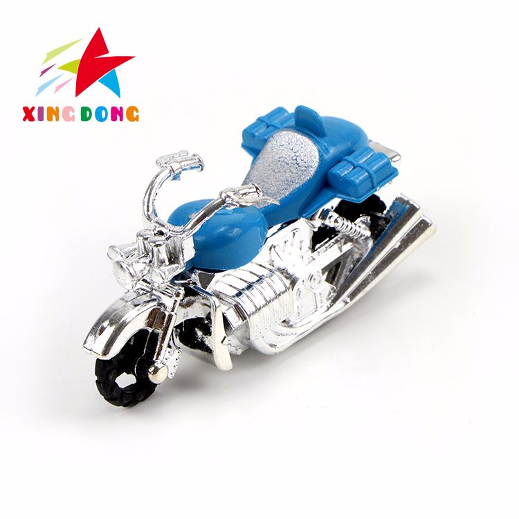 Harley-davidson children's toys are packaged in a single OPP bag with mixed colors