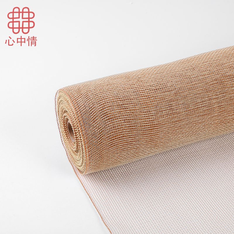 Heart Love Factory Direct Korean Flowers Packaging Diamond Color Gauze Application Scenario