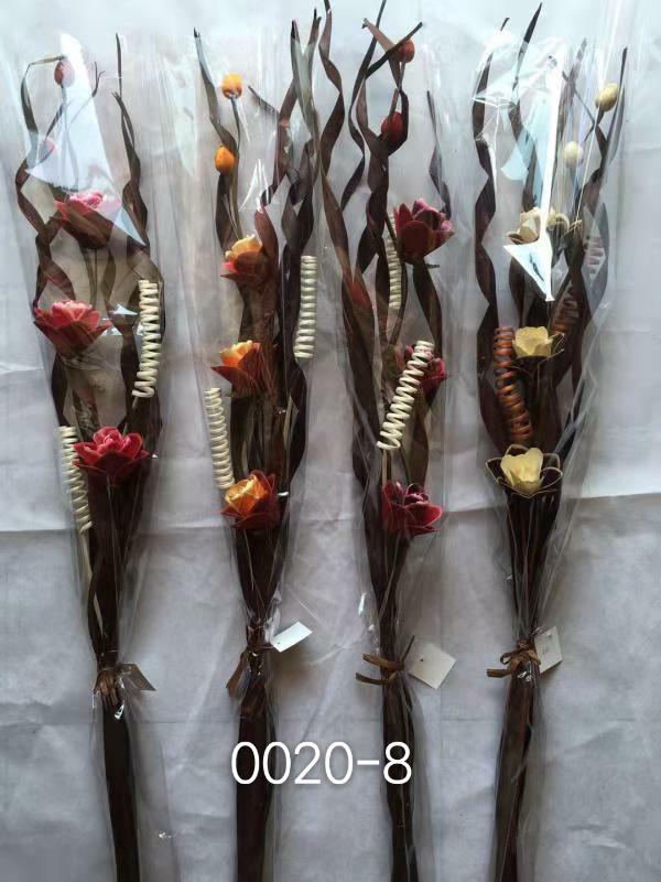 Simulation flower handicraft dried flower tree millet barley reed Queen Motherwort water willow dried flower immortal flower rose bouquet peony flower tree sunflower