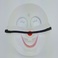 厂家直销 红鼻子小丑面具 万圣节化妆舞会面具小鬼装扮晚会道具白底实物图