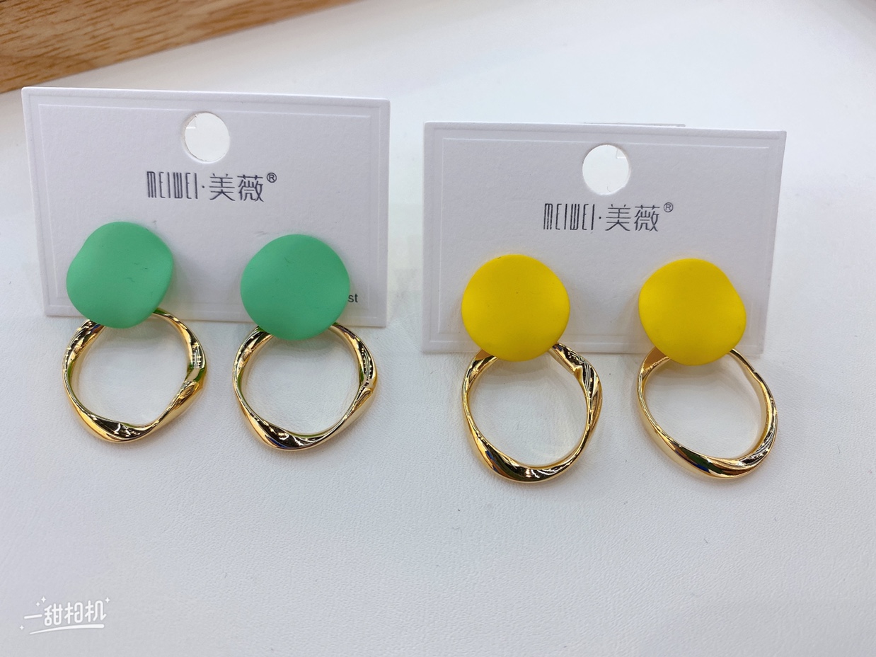 925银针冷淡风简约时尚款耳钉