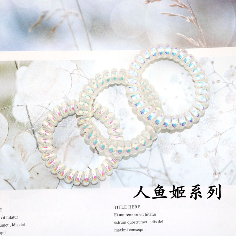 Large AB color TV telephone line hair ring ppU environmental protection material 100 pieces/bag thumbnail