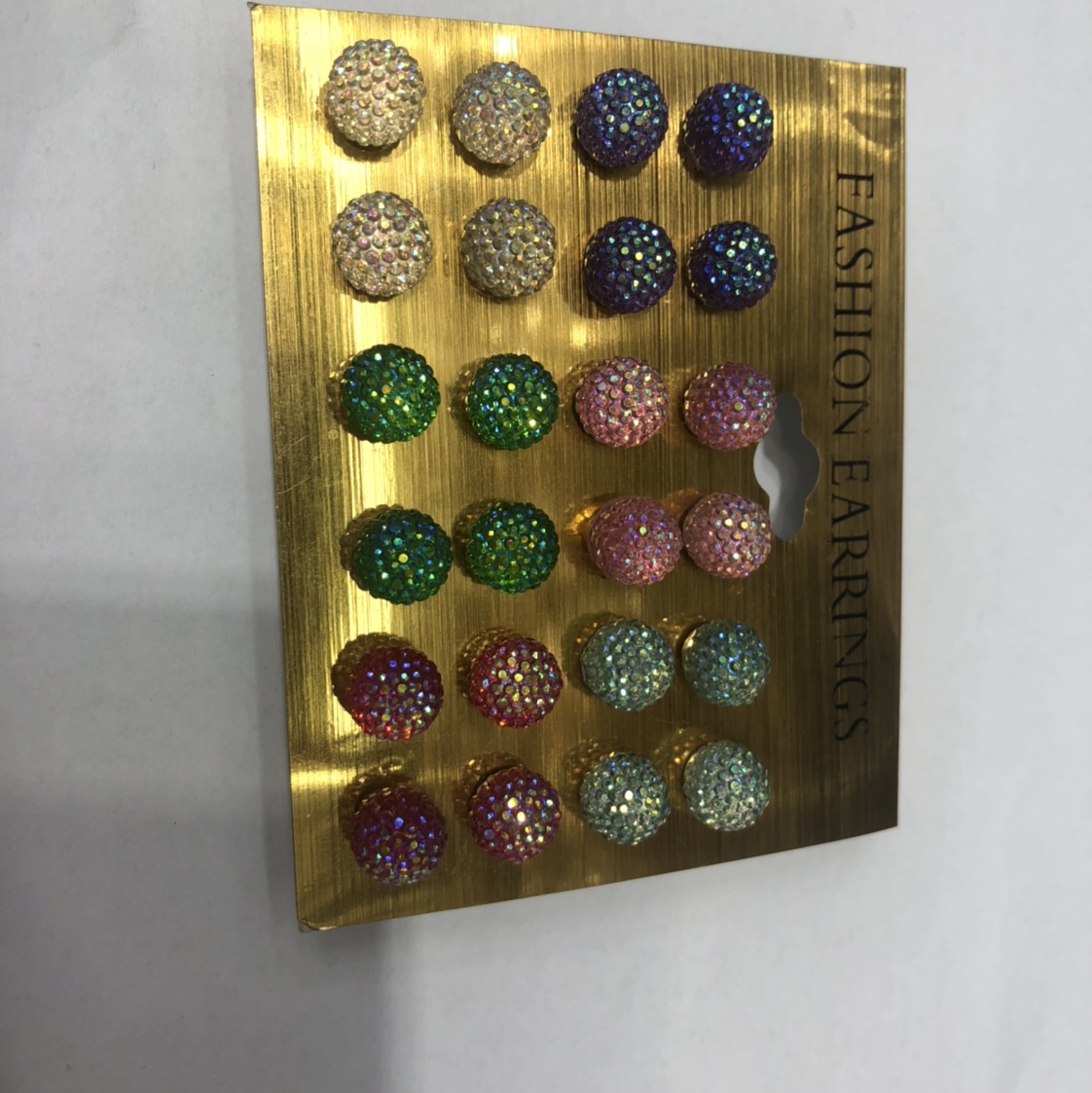 Mini ball stud earrings thumbnail