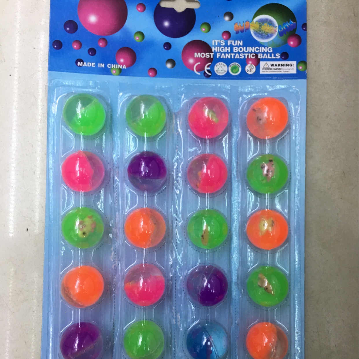 Manufacturers direct rubber ball ball animal suction card thumbnail