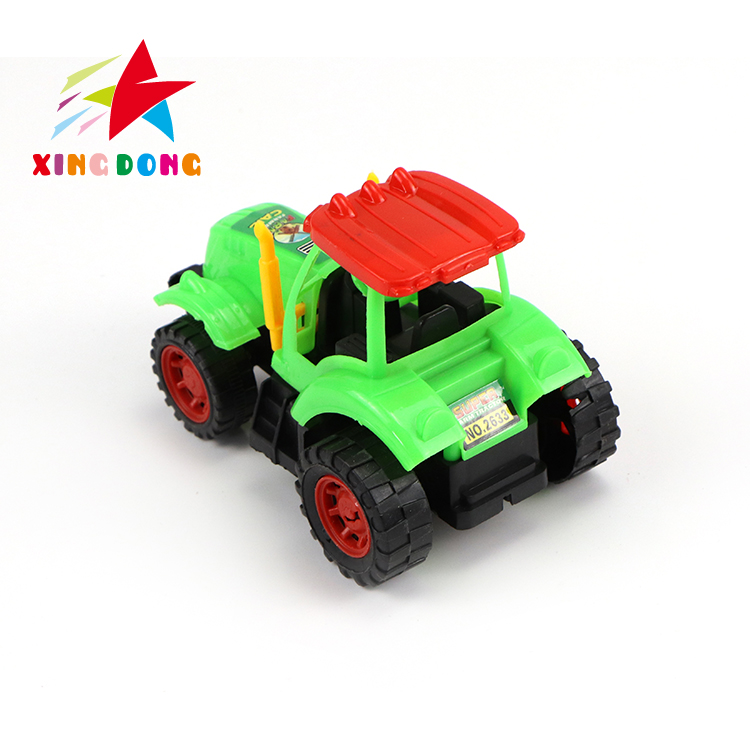 Children's toy inertial farmer cart is packaged in a single OPP bag detail image 4