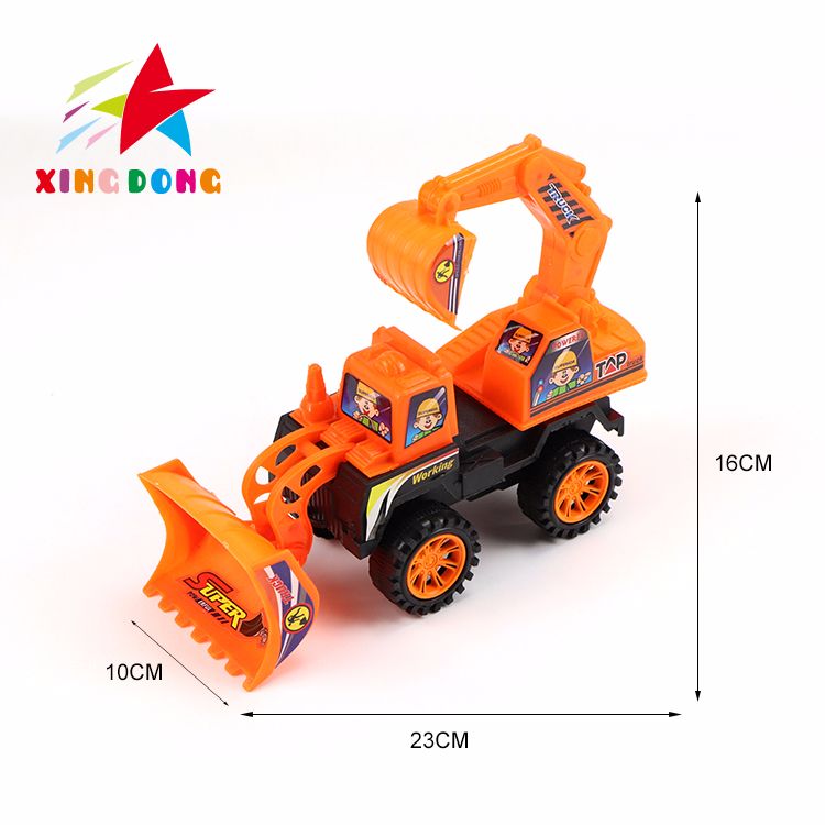 High-quality single OPP packaging for children's toy inertial engineering vehicles