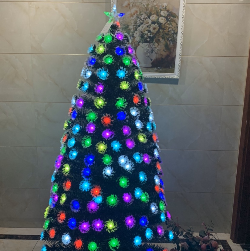 1.8m snowflake film full lamp rose tree, 12V transformer pin full figure