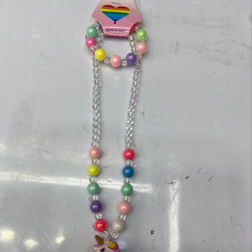 软陶压克力项链套装产品图