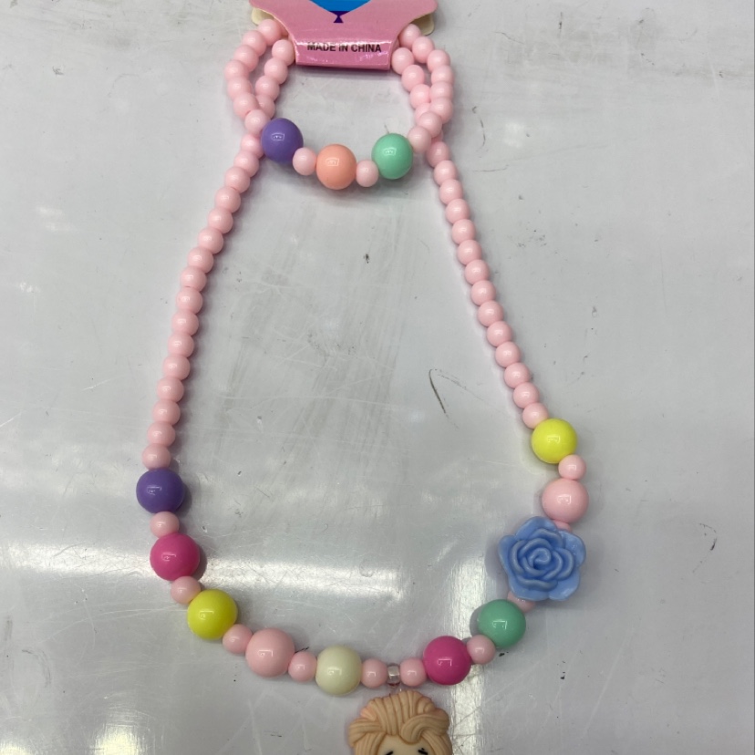 软陶压克力项链套装