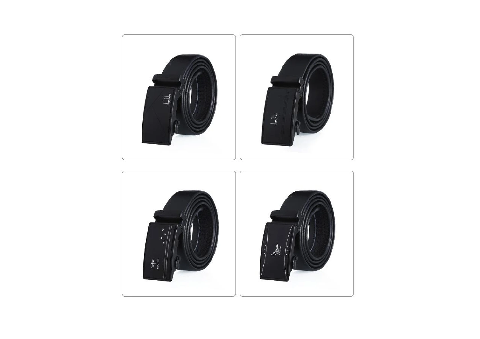 4CM automatic buckle business belt 2020 New style fashionable men's belt wholesale with gifts and promotional items in stock detail image 10