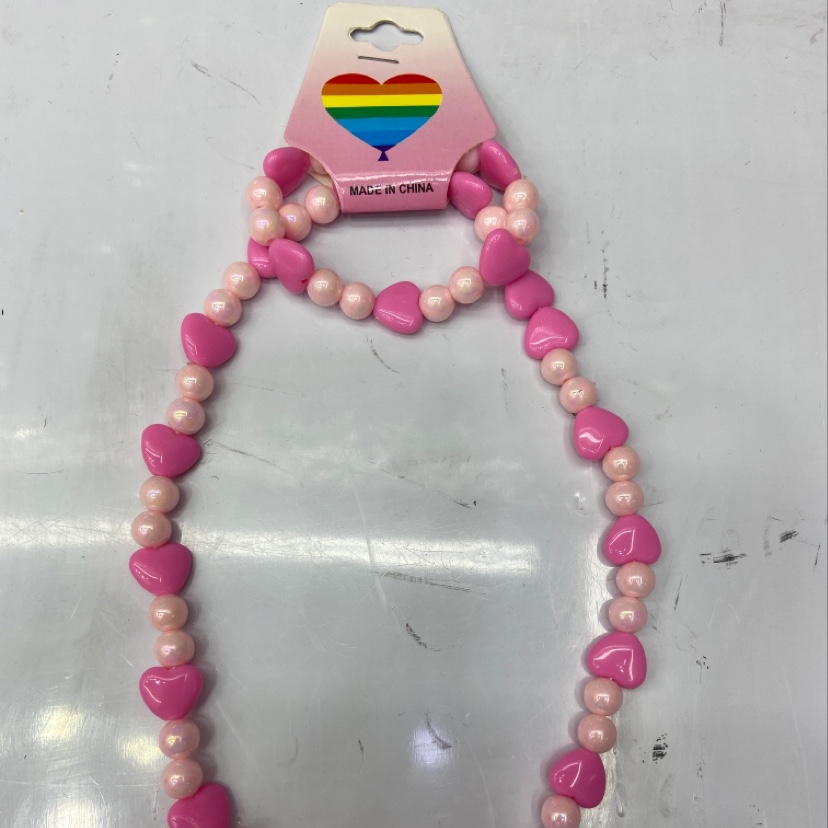 软陶压克力项链套装细节图