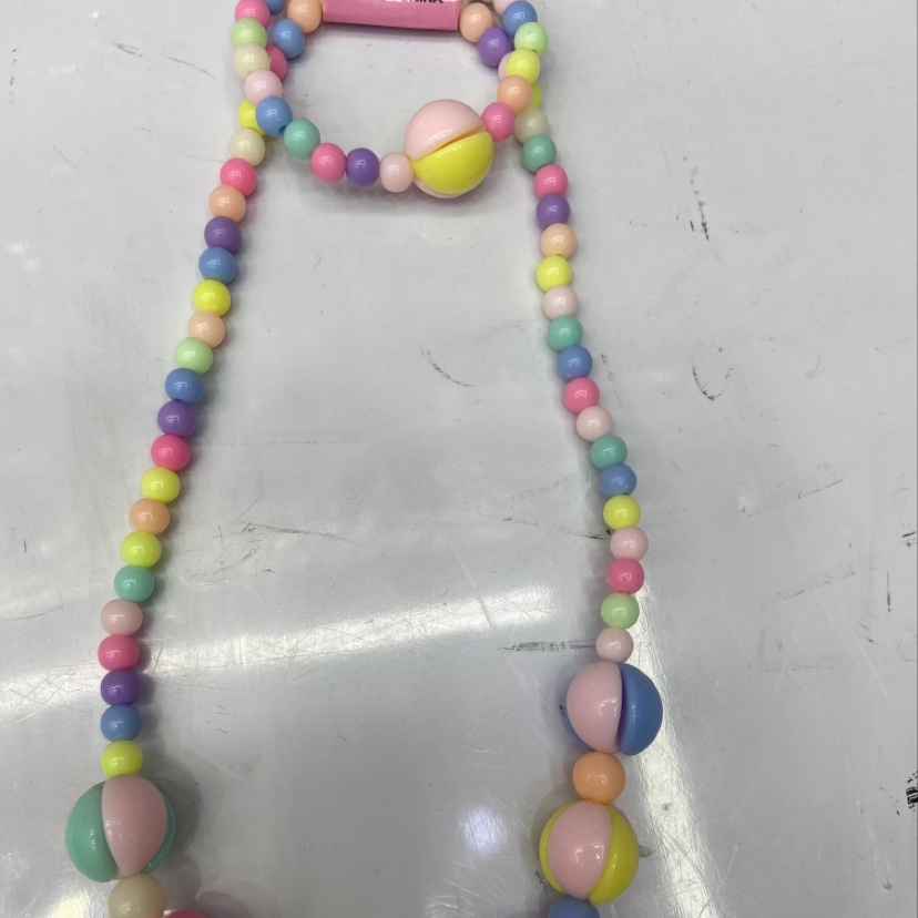 压克力树脂项链详情图7