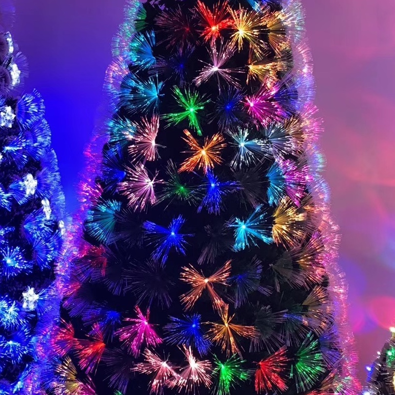 Yiyang Christmas Craft 1.2-meter seven-color full-light trees with 125 heads Specification image