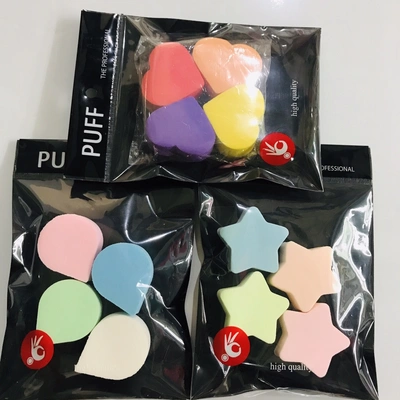 Multi-Color Powder Puff Sponge Puff (Shape Optional)