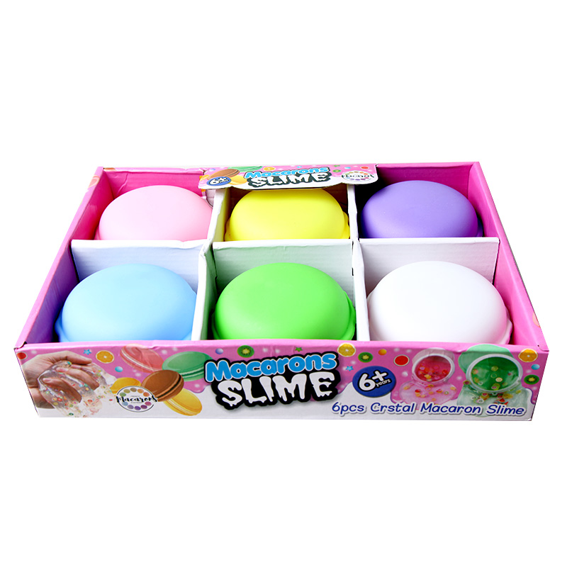 Manufacturers direct large Macaron crystal mud toys for children thumbnail