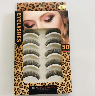 5D Eyelashes (6 Pairs)