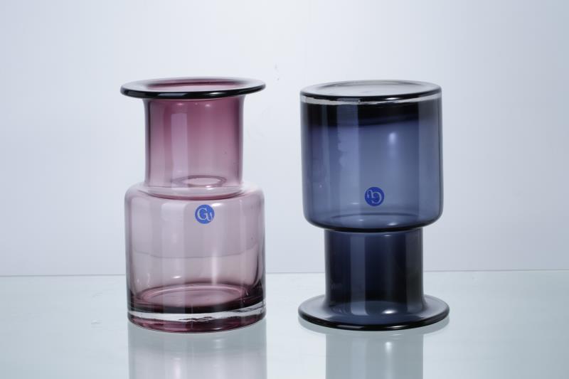 Manufacturers direct wholesale color primary glass vase living room table decoration hydroponic flower thumbnail