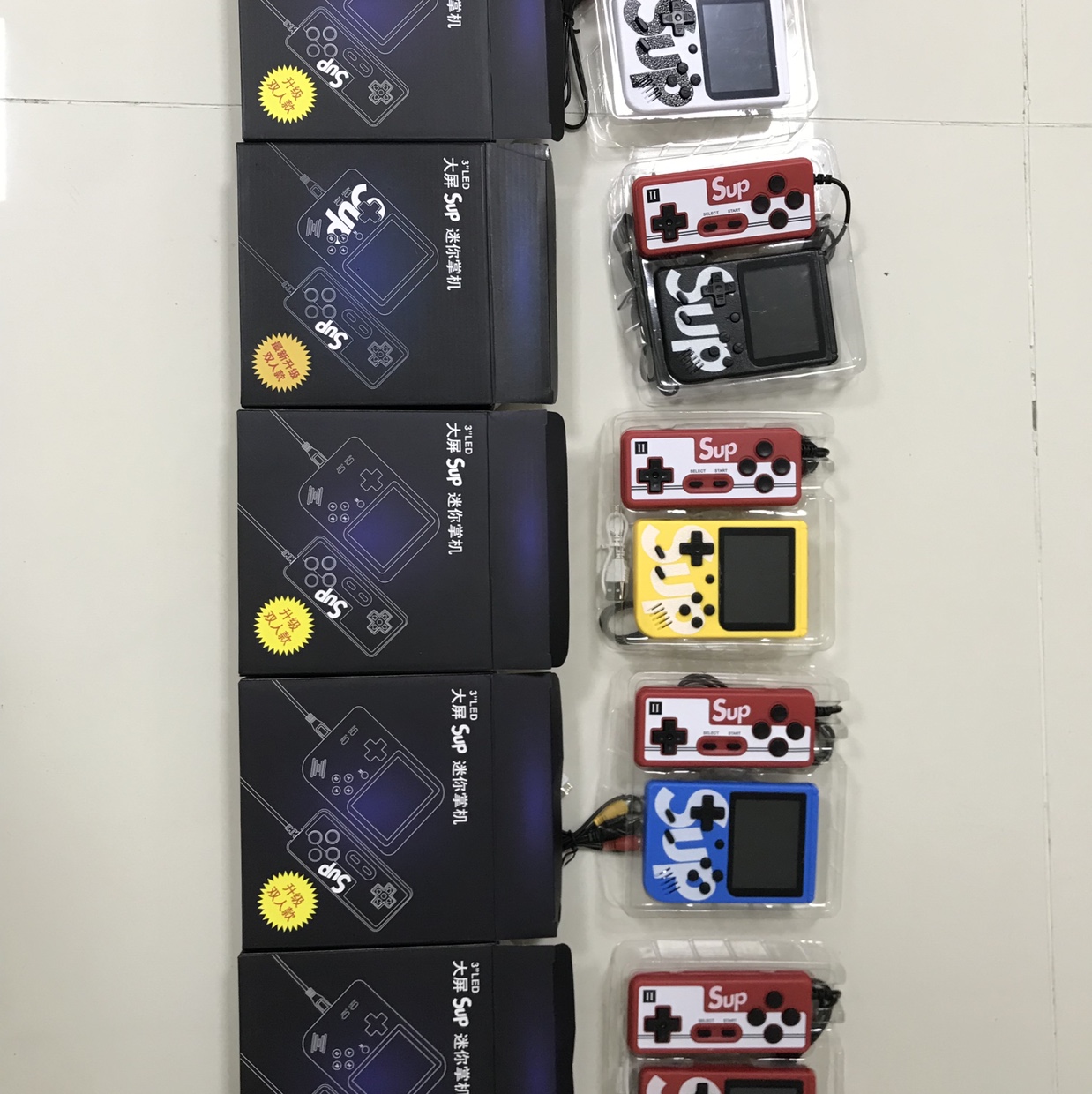 手柄双打游戏机产品图