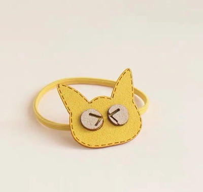 Cartoon Cute Head Rope Rubber Band Animal Cat Cute Push