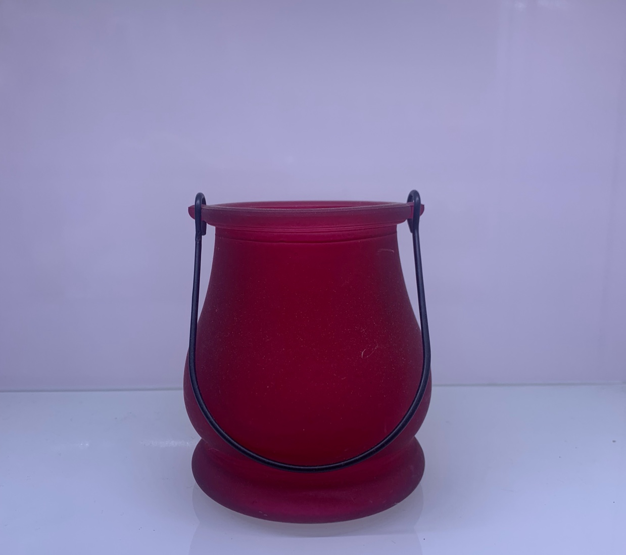 Glass handle vase decoration flower vase candlestick multi-purpose glass decoration thumbnail