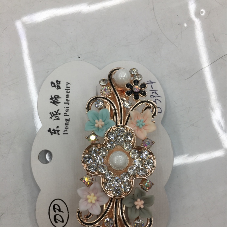 国潮系列点钻抓夹发夹头饰 精致百搭发饰 女士优雅气质BB夹