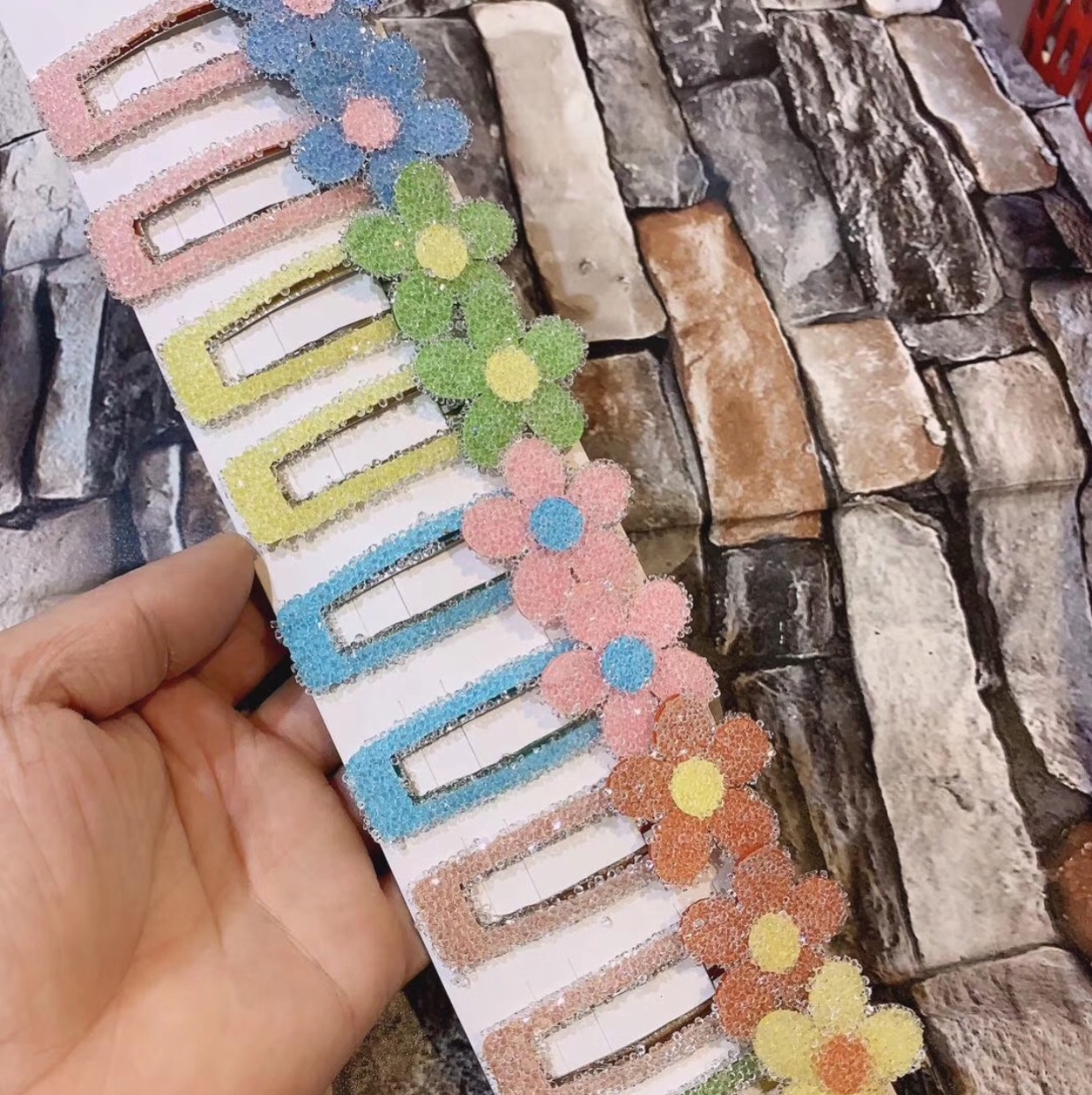 Plum blossom BB clip details Picture