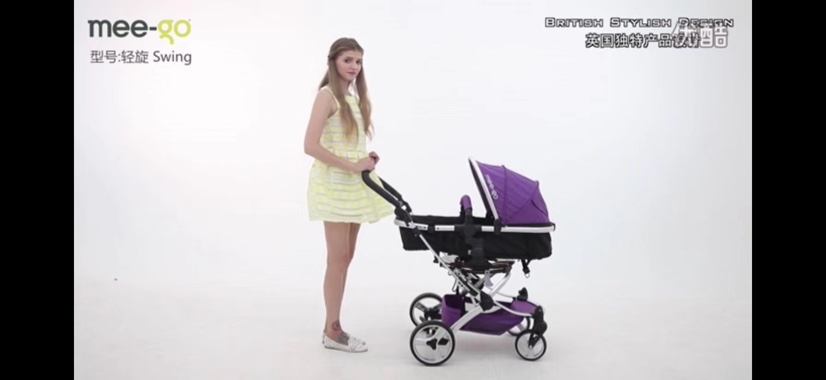 婴儿推车实物图