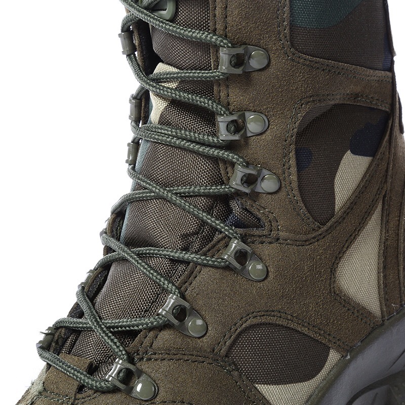 Wholesale of new men's boots, outdoor high-top desert boots, camouflage hiking boots from the manufacturer pic 11
