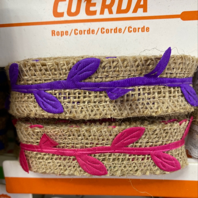 2.5麻布树叶包装绳包装绳各种包装绳子装饰绳子装饰花瓶绳子