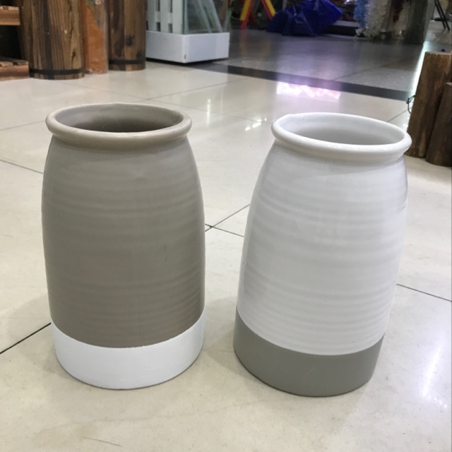 20CM高陶瓷花瓶 厂家直销