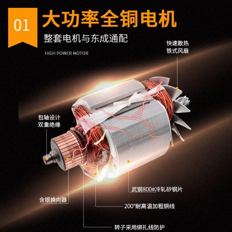 355 profile cutting machine, 14-inch metal grinding wheel machine, high-power electric tool, 350 steel machine details Picture