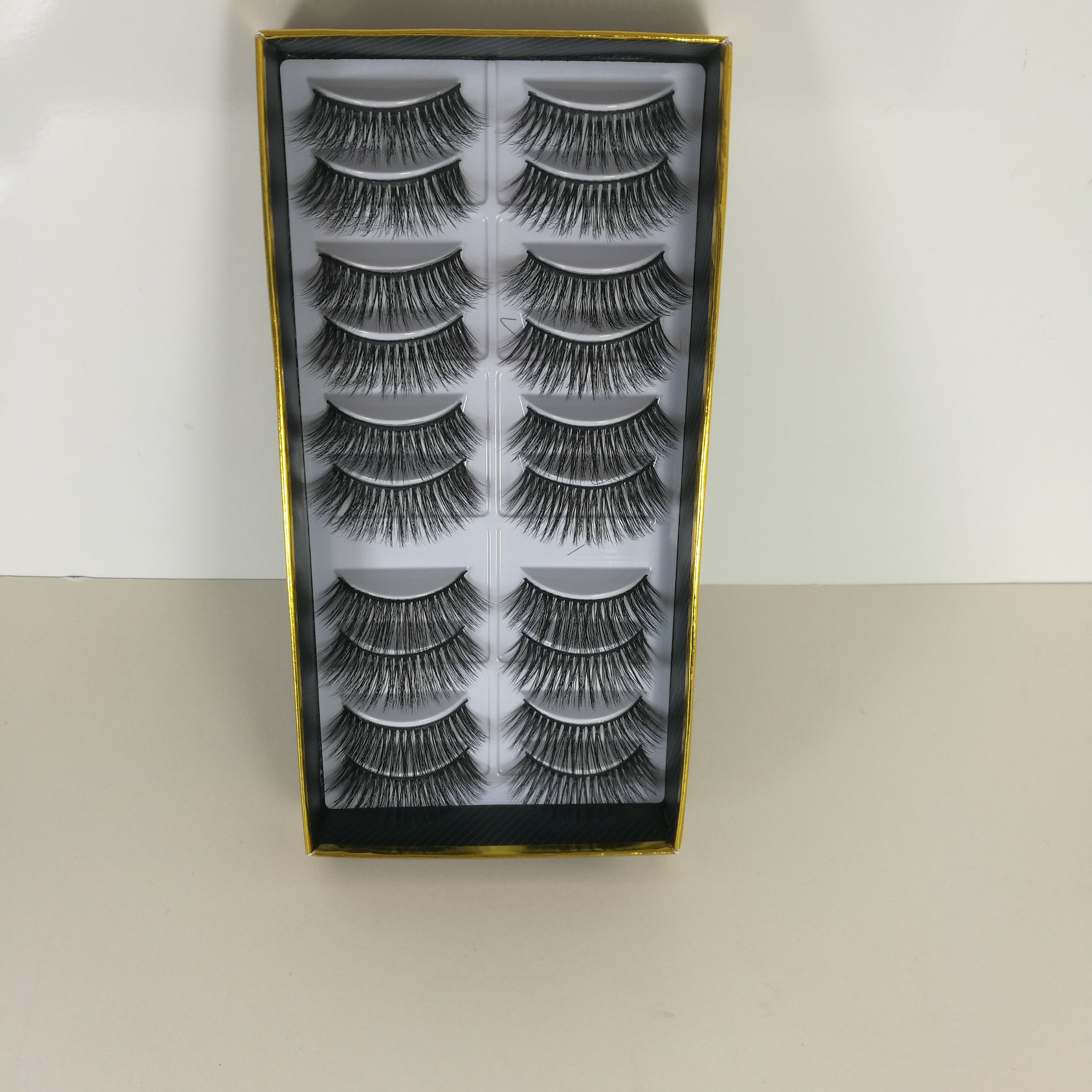 Factory direct sales 3D Natural Thickening Simulation Curling false eyelashes 3316# details Picture