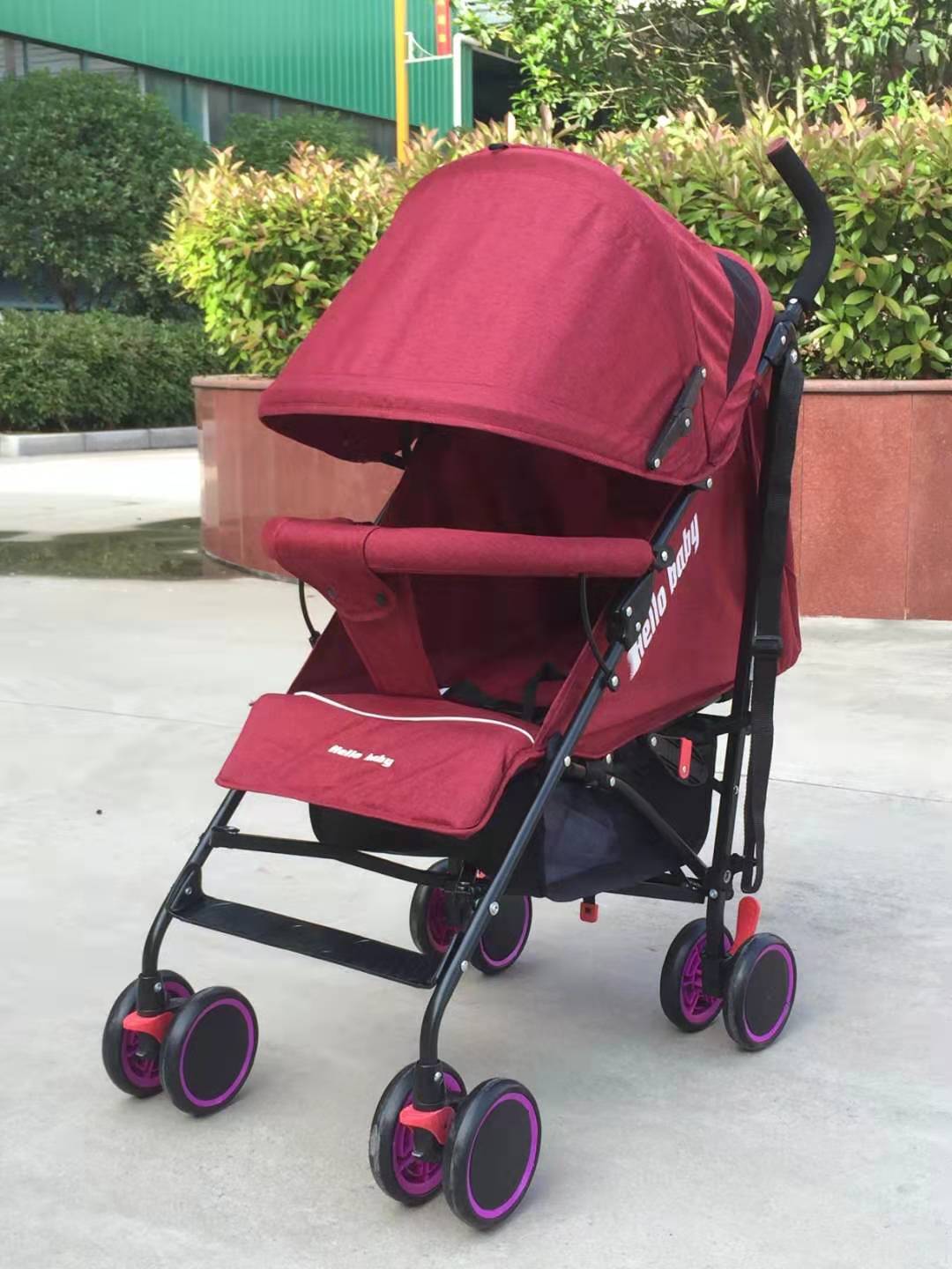 Foldable and lightweight folding baby stroller Item Picture