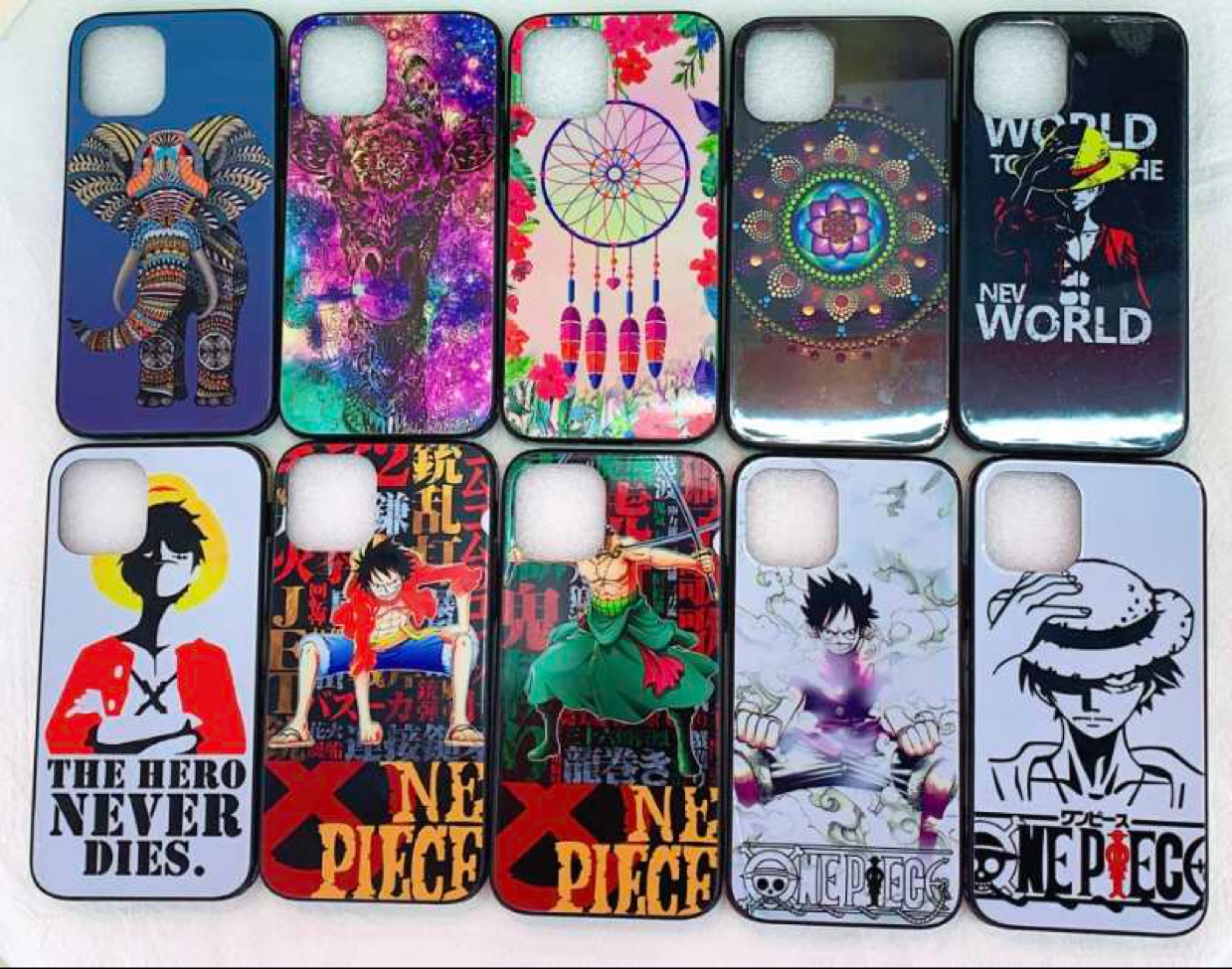 IMD frame with the same picture 4-side picture of the phone case.