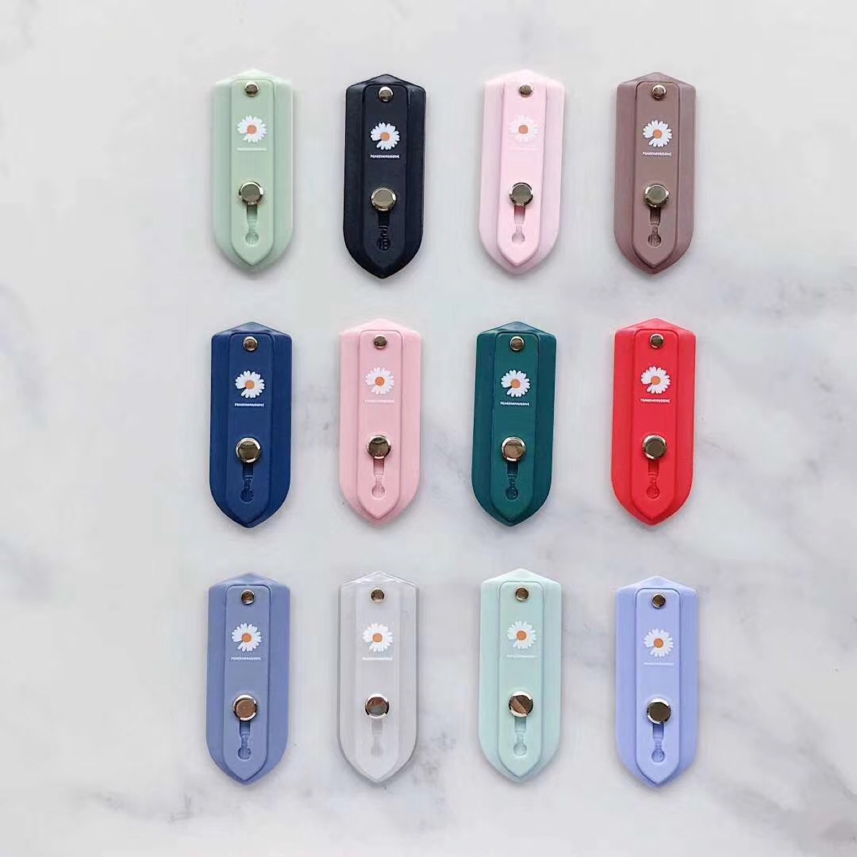 Silicone phone back mount