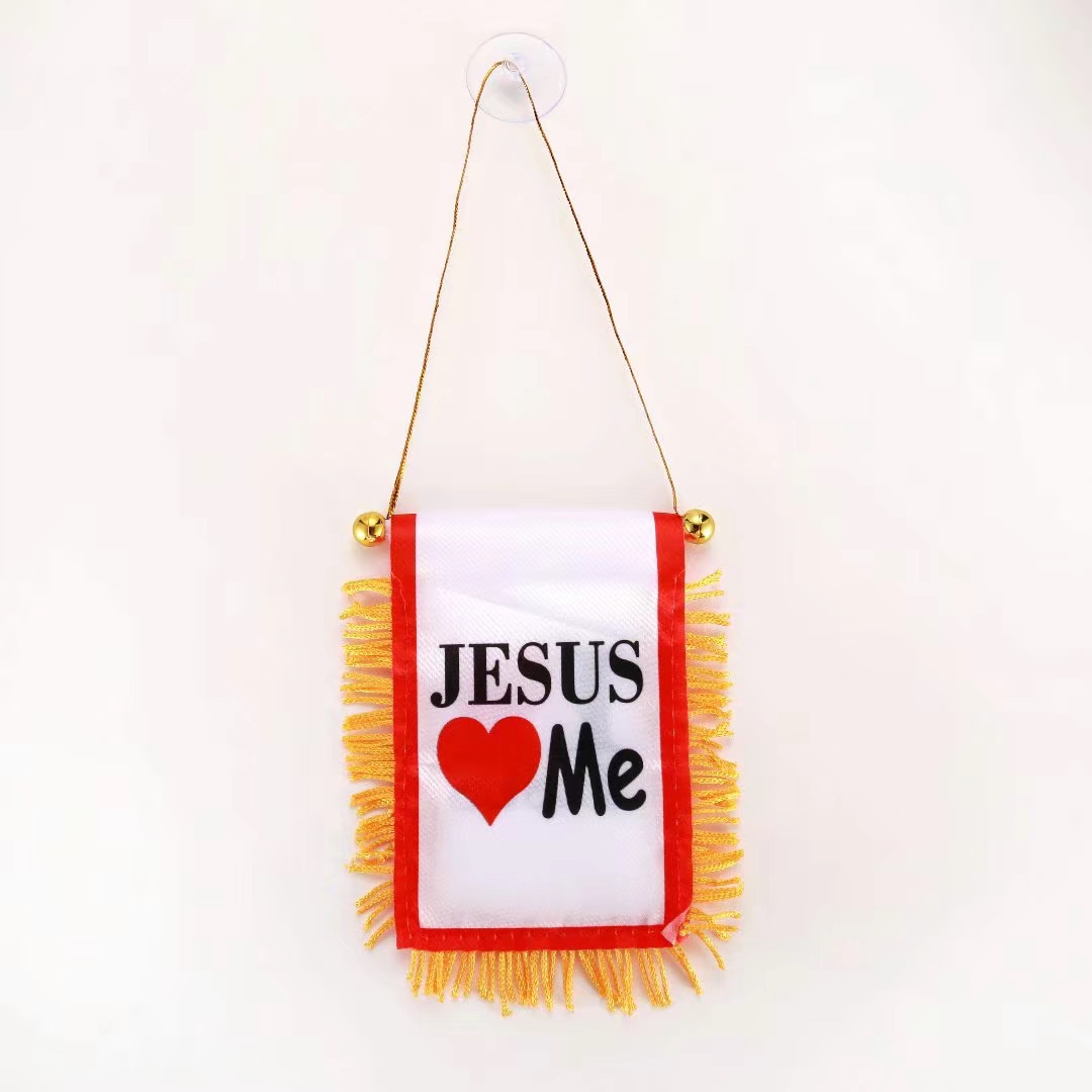 厂家直销供应汽车小挂旗，各国国旗，球迷用品，jesls车旗