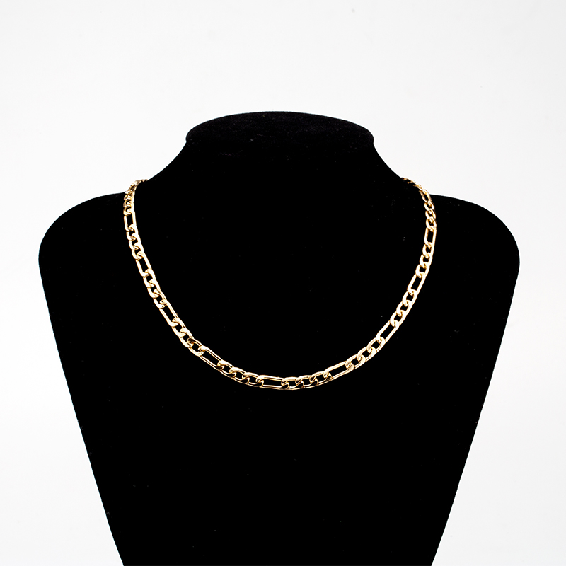 K16339 1:3 Son/mother aluminum chain necklace, bracelet, waist chain hair accessories thumbnail