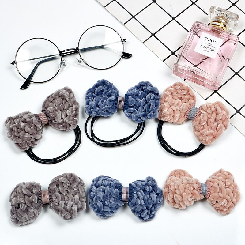 Korean version of the new bowknot hair ring hairpin small fresh flower hairpin binary shop purchase Yiwu goods wholesale thumbnail