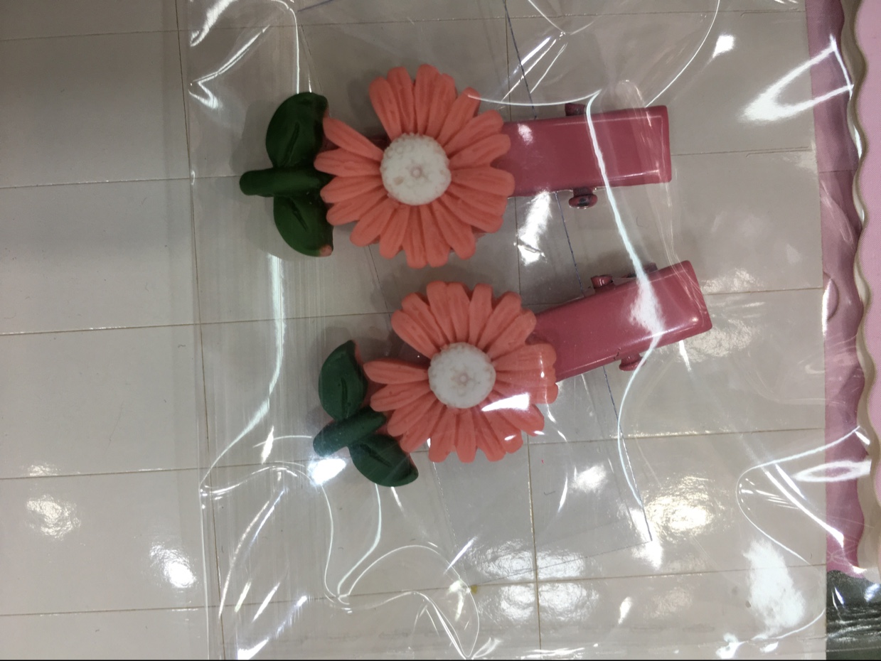 39：西瓜红小花夹子系列（随机同系列混款混色发货1卡10小袋，10卡/包）